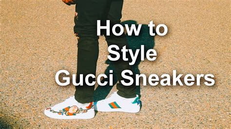 wear gucci sneakers without tying them|Gucci outfits for girls.